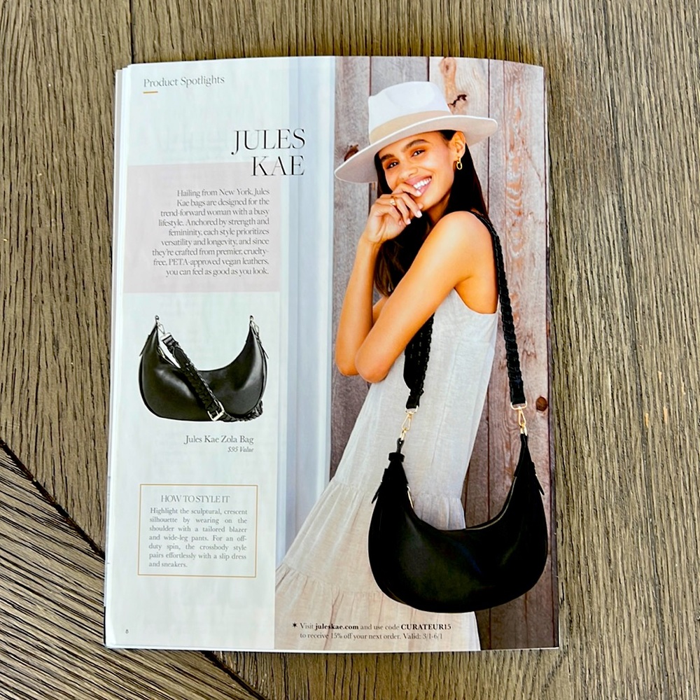 Vegan leather bag